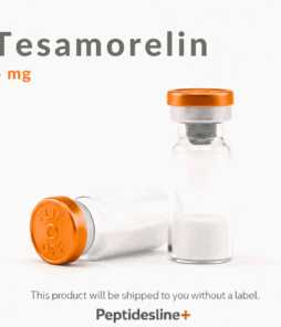 Testosterone peptide vial for muscle growth and hormone regulation, ideal for fitness enthusiasts an.