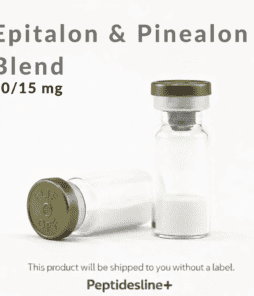 Epitalon & Pinealon peptide blend in vials for research and therapeutic use.