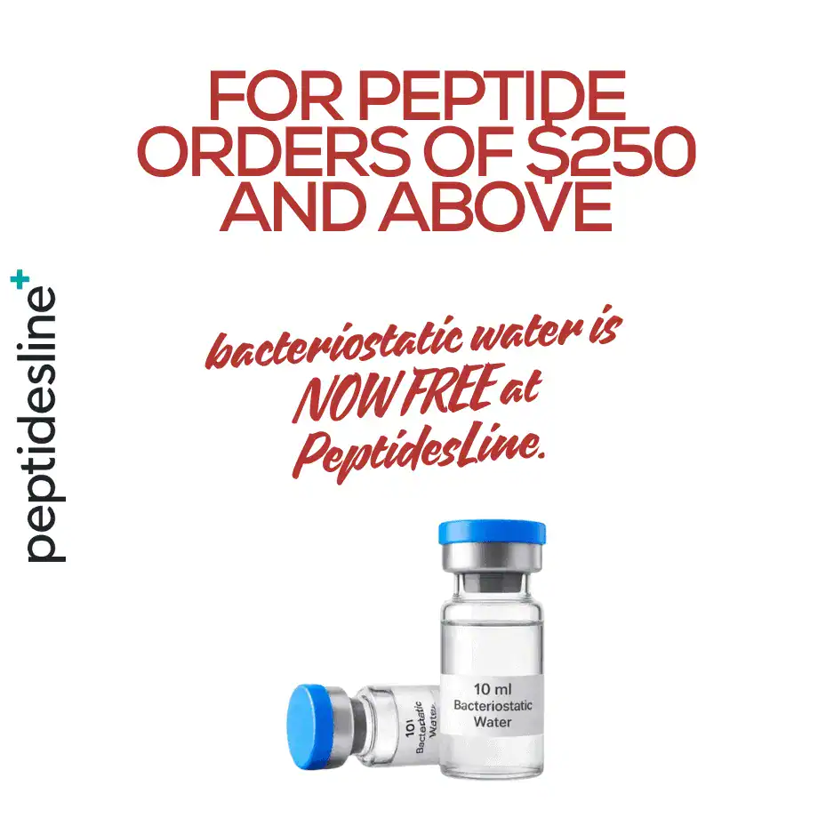 High-quality bacteriostatic water for peptide reconstitution and injections.